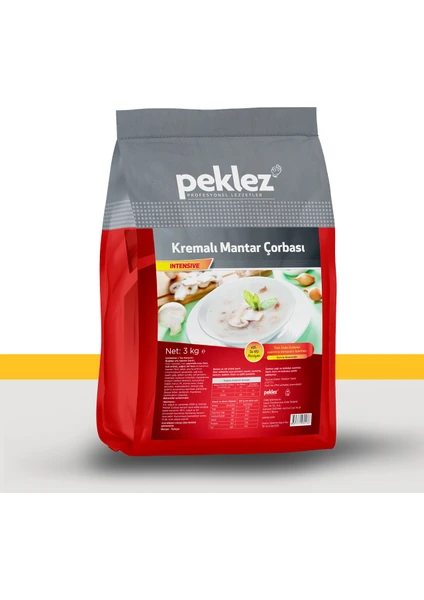 Kremalı Mantar Çorbası 3 kg