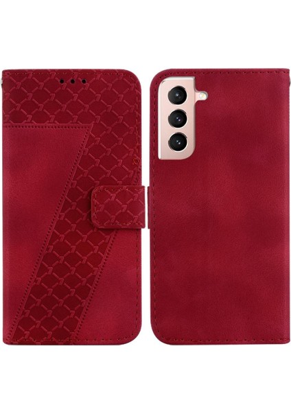 Telefon Kılıfı Için Samsung Galaxy S22 Artı 5g Flip Folio Kapak Pu Deri Kart (Yurt Dışından)