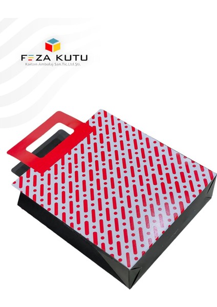 Karton Çanta Saplı Karton Çanta Kraft Çanta Karton Poşet Saplı Karton Çanta Kraft (10 Adet) 5X18X20