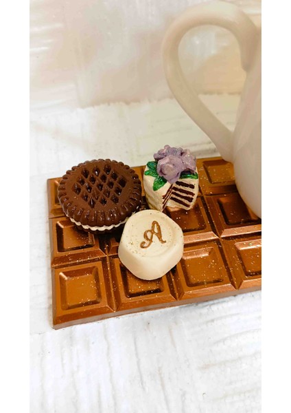 Çikolata Altlıklı Kahve Fincanı,sunumluk,hediyelik fiyatları