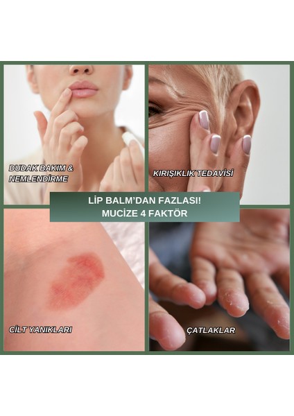 Lip Balm Dudak Bakım Kremi - Avokado & Shea Yağı Vazelin - Onarıcı & Nemlendirici Krem 25ml modelleri