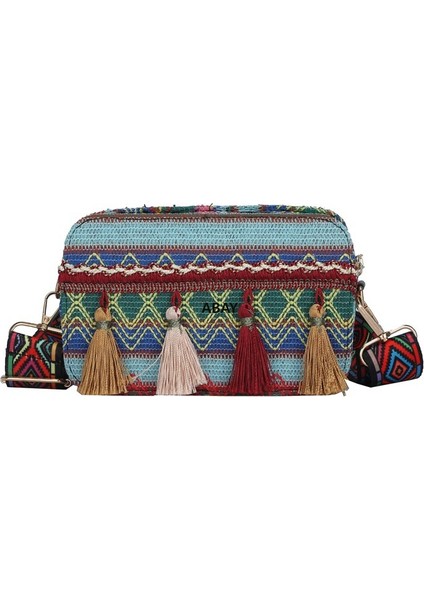 Abay Yeni Moda Rahat Etnik Tarzı Omuz Çantası (Yurt Dışından)