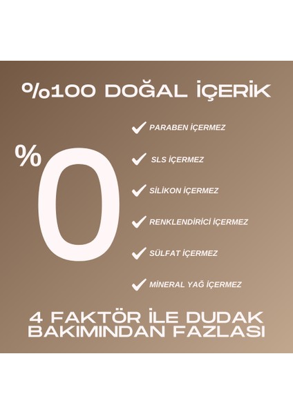 Lip Balm - Dudak Kremi - Vazelin - Cupuacu & Shea Yağı 25ml indirimleri