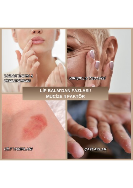 Lip Balm - Dudak Kremi - Vazelin - Cupuacu & Shea Yağı 25ml fırsatları