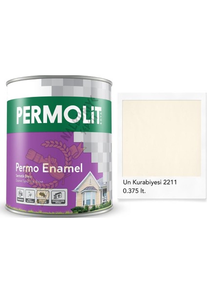 Enamel Sentetik Yağlı Boya Un Kurabiyesi 0.375 Lt.