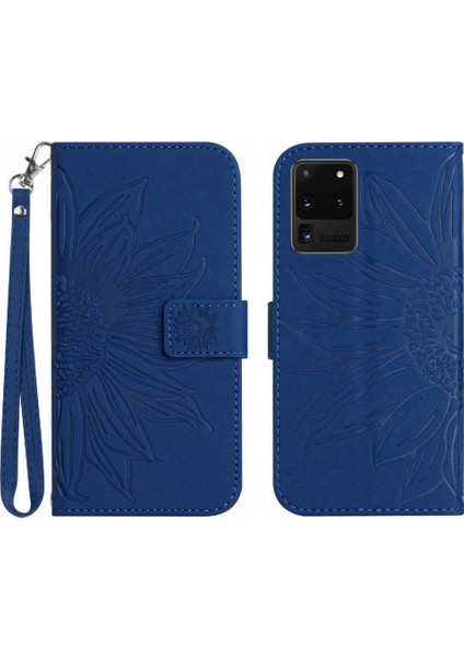 Samsung Galaxy S20 Ultra Flip Cüzdan Telefon Kılıfı Için Kart Yuvaları ile (Yurt Dışından)
