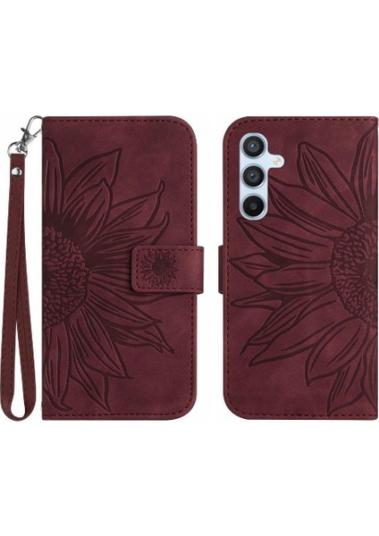 Samsung Galaxy S23 Artı Flip Cüzdan Telefon Kılıfı Lüks Pu Deri (Yurt Dışından)