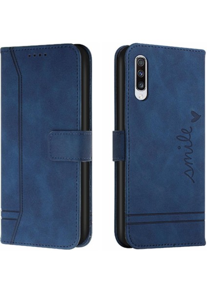 Samsung Galaxy Için Telefon Kılıfı A50/A50S/A30S Pu Deri Flip Folio Cüzdan (Yurt Dışından)