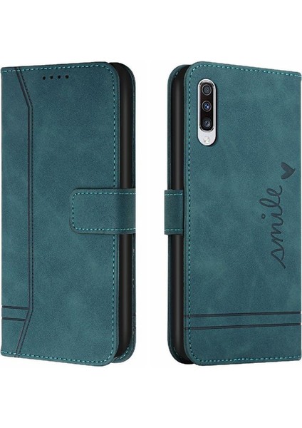 Samsung Galaxy A70/A70S Manyetik Kapatma Pu Deri Kart Için Telefon Kılıfı (Yurt Dışından)