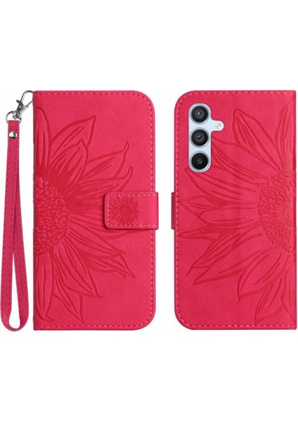 Kart Yuvaları ile Samsung Galaxy A34 5g Için Kılıf Tutucu Flip Cüzdan Telefon Pu (Yurt Dışından)
