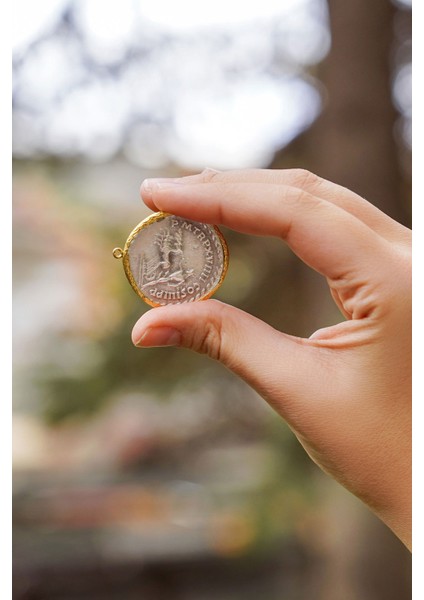 El Yapımı Antik Tasarım Gümüş Renkli Kolye Ucu_kolye1 indirimleri