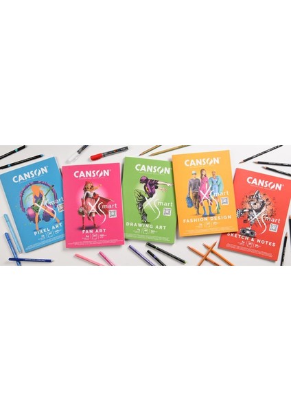 Xsmart Sketch & Notes A4 90 gr 50 Sayfa Çizim Defteri