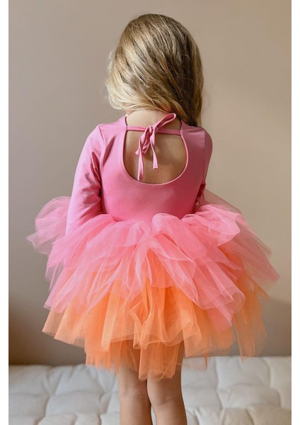 Pembe Tütü Etekli Kız Çocuk Balerin Elbise - Miranda fiyatları