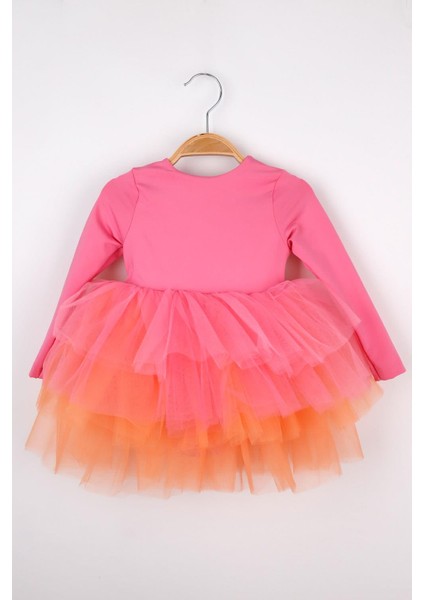 Pembe Tütü Etekli Kız Çocuk Balerin Elbise - Miranda modelleri