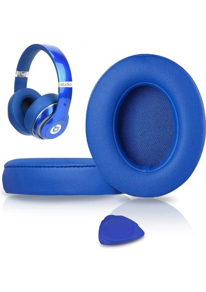 Beats Studio 2.0 Studio 3.0 Kablosuz ve Kablolu Kulaklık Yedek Kulak Pedleri Yastıklar Kulak Pedleri Protein Deri B0500 B0501 (Yurt Dışından)