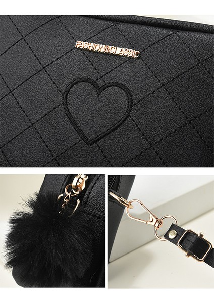 Kadın Crossbody Çanta Elmas Günlük Omuz Çantası (Yurt Dışından)