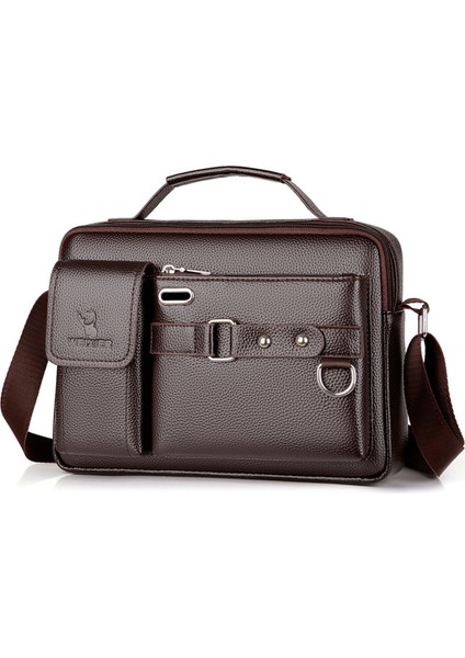 Erkek Gündelik Omuz Çantası Iş Crossbody Çanta Çanta (Yurt Dışından)