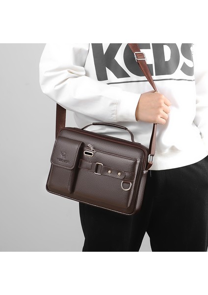 Erkek Gündelik Omuz Çantası Iş Crossbody Çanta Çanta (Yurt Dışından) fiyatları