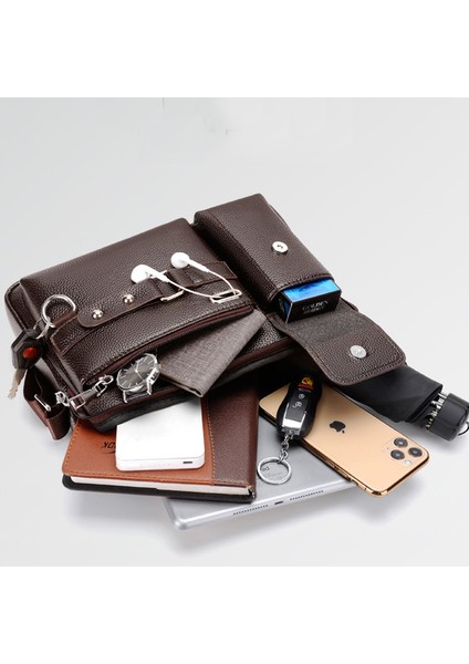 Erkek Gündelik Omuz Çantası Iş Crossbody Çanta Çanta (Yurt Dışından) fırsatları