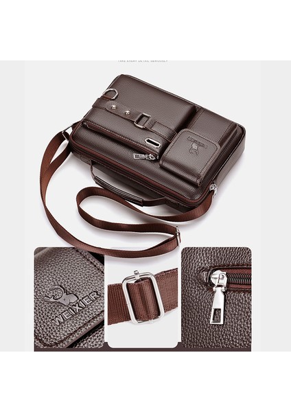Erkek Gündelik Omuz Çantası Iş Crossbody Çanta Çanta (Yurt Dışından) indirimleri