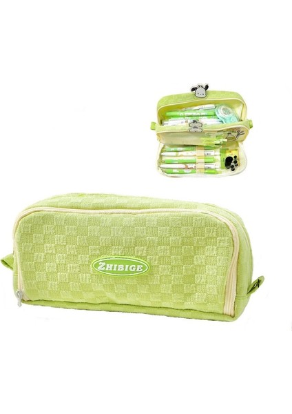 Büyük Kapasiteli Waffle Kalem Kutusu (Yurt Dışından)