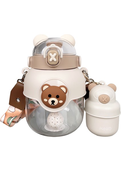 Büyük Kapasiteli Plastik Çift Içecek Taşınabilir Su Bardağı (Yurt Dışından)