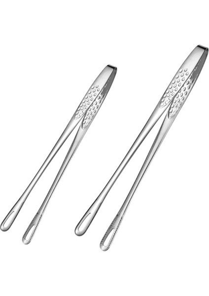 L Tarzı 24CM 28CM Paslanmaz Çelik Barbekü Kelepçesi Maşa Ekstra Uzun Cımbız Yemek Maşası Mutfak Barbekü Aracı (Yurt Dışından) indirimleri