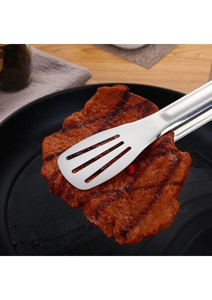 9 Inç Tarzı Paslanmaz Çelik Barbekü Izgara Maşası Salata Ekmek Servis Maşası Yapışmaz Mutfak Barbekü Izgara Pişirme Maşası Mutfak Aksesuarları (Yurt Dışından) modelleri