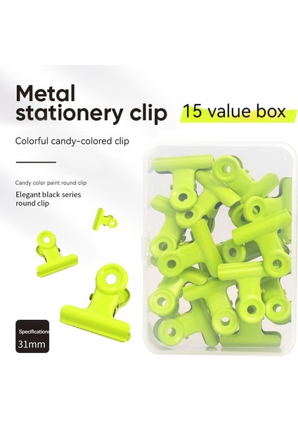 Şeker Rengi Yuvarlak Klip Ofis Kırtasiye Uzun Kuyruk Klibi (Yurt Dışından) modelleri