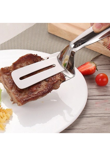 No.1 Tarzı Paslanmaz Çelik Barbekü Izgara Maşası Salata Ekmek Servis Maşası Yapışmaz Mutfak Aksesuarları Izgara Pişirme Maşası Barbekü Klipsi (Yurt Dışından) fırsatları