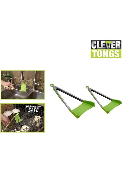 Yeşil-9 Inç Tarzı 27*13.2cm Zeki Mutfak Spatula ve Maşa Yapışmaz Isıya Dayanıklı Paslanmaz Çelik Çerçeve Silikon Maşa Mutfak Aleti1 (Yurt Dışından) indirimleri