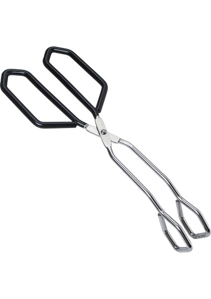 Siyah Stil Makas Maşa Paslanmaz Çelik Gıda Maşa Sarma Saplı Açılı Ekmek Kelepçesi Barbekü Izgara Kek Dro Mutfak, Dini (Yurt Dışından)