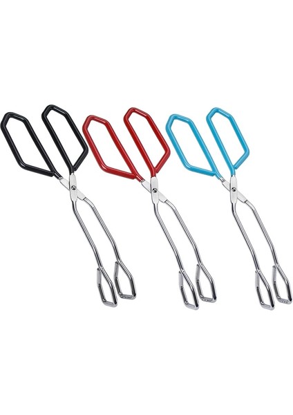 Siyah Stil Makas Maşa Paslanmaz Çelik Gıda Maşa Sarma Saplı Açılı Ekmek Kelepçesi Barbekü Izgara Kek Dro Mutfak, Dini (Yurt Dışından) fırsatları