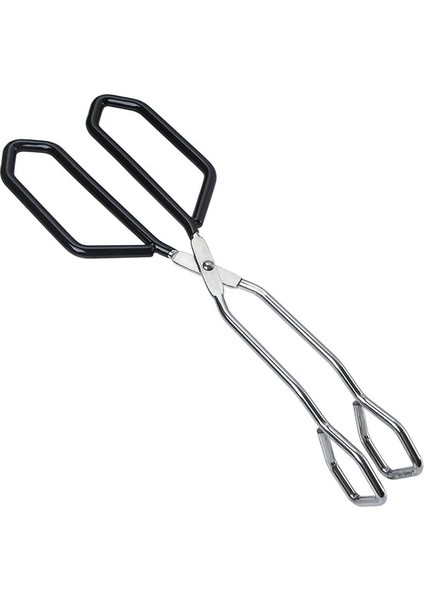 Siyah Stil Makas Maşa Paslanmaz Çelik Gıda Maşa Sarma Saplı Açılı Ekmek Kelepçesi Barbekü Izgara Kek Dro Mutfak, Dini (Yurt Dışından) indirimleri