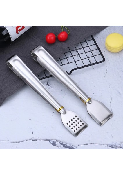 Delik Yok S Tarzı Paslanmaz Çelik Barbekü Gıda Maşası Anti Isı Ekmek Klipsi Pasta Kelepçesi Barbekü Maşası Mutfak Gereçleri Pişirme Mutfak Aksesuarları (Yurt Dışından) modelleri