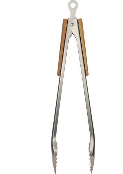 1 Adet Ahşap Saplı Barbekü Izgara Maşası Salata Ekmek Servis Maşası Yapışmaz Mutfak Barbekü Izgara Pişirme Maşası Mutfak Aksesuarları (Yurt Dışından) modelleri