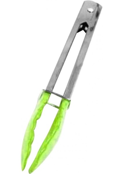 Yeşil Stil Paslanmaz Çelik Barbekü Maşa Ergonomik Saplı Isıya Dayanıklı Metal Yemek Servis Izgara Yemek Maşası Mutfak Pişirme Aksesuarları Için (Yurt Dışından)