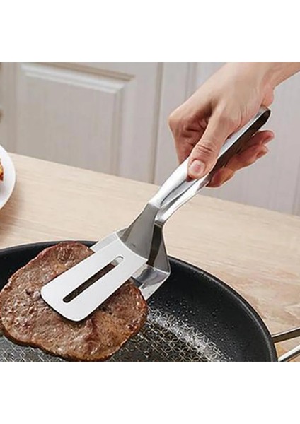 Gümüş Tarzı Paslanmaz Çelik Gıda Maşası Kızarmış Balık Biftek Klipsi Maşa Barbekü Izgara Maşası Yapışmaz Barbekü Izgara Pişirme Maşası Mutfak Aletleri (Yurt Dışından) fiyatları