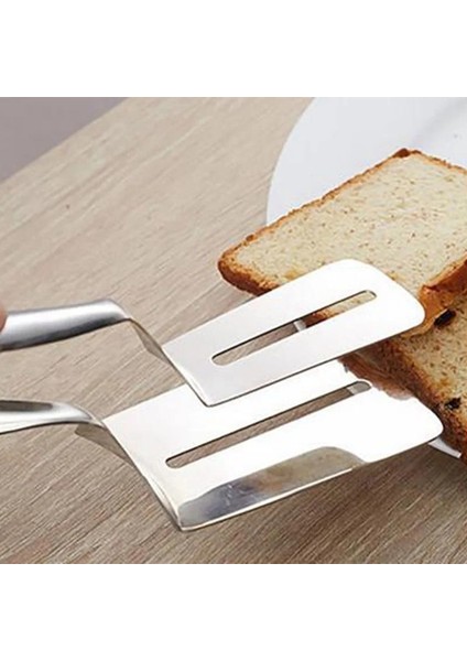 Gümüş Tarzı Paslanmaz Çelik Gıda Maşası Kızarmış Balık Biftek Klipsi Maşa Barbekü Izgara Maşası Yapışmaz Barbekü Izgara Pişirme Maşası Mutfak Aletleri (Yurt Dışından) indirimleri