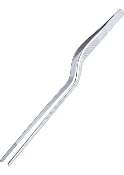 21CM Tarzı Mutfak Cımbız Barbekü Gıda Cımbız Klip Mef Maşa Barbekü Pişirme Barbekü Araçları Için Paslanmaz Çelik Taşınabilir (Yurt Dışından)