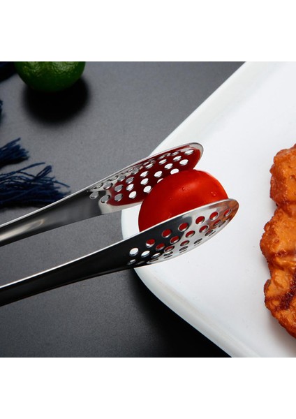 232X46X30 mm Stili Mutfak Gereçleri Paslanmaz Çelik Mutfak Maşası Küçük Barbekü Izgara Pişirme Maşası Barbekü Et Salatası Yemek Maşası Kelepçe Buz Maşası Klip (Yurt Dışından) modelleri