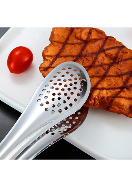 232X46X30 mm Stili Mutfak Gereçleri Paslanmaz Çelik Mutfak Maşası Küçük Barbekü Izgara Pişirme Maşası Barbekü Et Salatası Yemek Maşası Kelepçe Buz Maşası Klip (Yurt Dışından) indirimleri