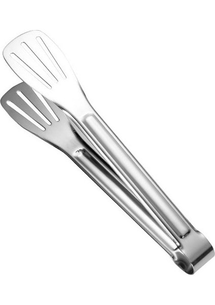 S 9 Inç Stili Barbekü Izgara Pense Aracı Barbekü Pişirme Aracı Salata Ekmek Spagetti Servis Maşası Paslanmaz Çelik Pense Mutfak Aracı Aksesuar (Yurt Dışından)