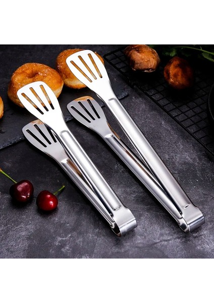 S 9 Inç Stili Barbekü Izgara Pense Aracı Barbekü Pişirme Aracı Salata Ekmek Spagetti Servis Maşası Paslanmaz Çelik Pense Mutfak Aracı Aksesuar (Yurt Dışından) fiyatları
