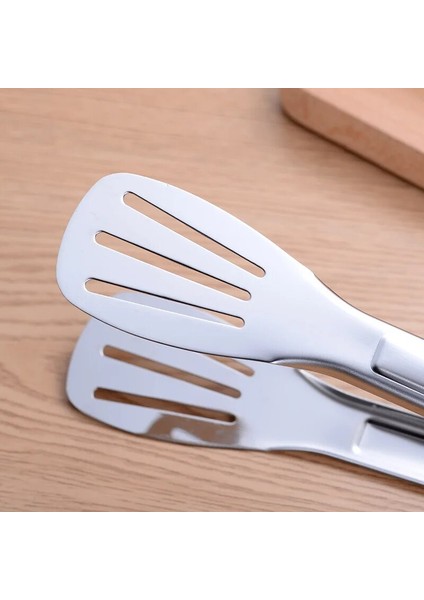 S 9 Inç Stili Barbekü Izgara Pense Aracı Barbekü Pişirme Aracı Salata Ekmek Spagetti Servis Maşası Paslanmaz Çelik Pense Mutfak Aracı Aksesuar (Yurt Dışından) fırsatları
