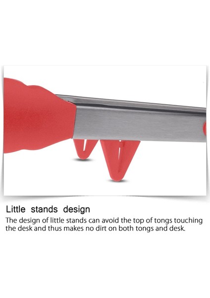 9 12 Inç-Siyah Tarzı Silikon Barbekü Izgara Maşası Salata Ekmek Servis Maşası Yapışmaz Mutfak Barbekü Izgarası Ortak Kilitli ve Standlı Pişirme Maşası (Yurt Dışından) indirimleri