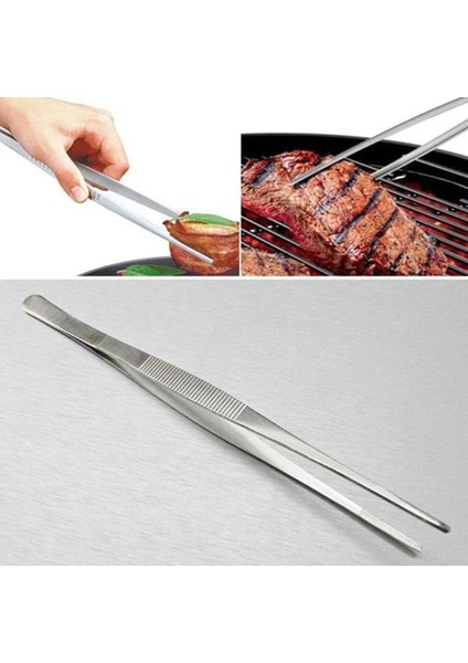 14CM Tarzı 1 Adet Mutfak Alet Barbekü Maşa Gıda Maşa Gıda Klip Paslanmaz Çelik Churrasco Cımbız Klip Barbekü Büfe Restoran Araçları (Yurt Dışından) indirimleri