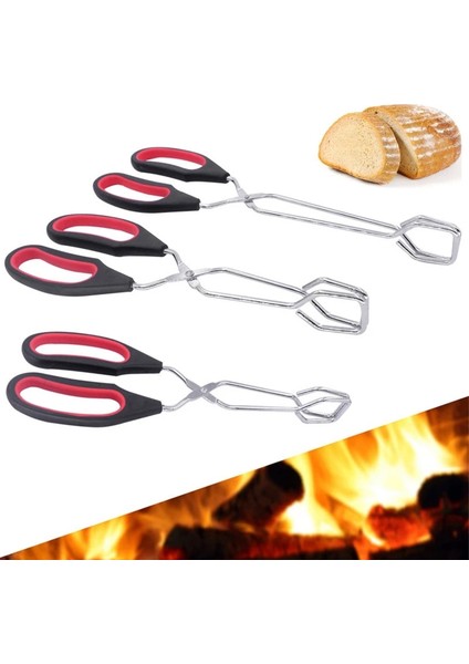 L Tarzı Barbekü Karbon Klipsli Izgara Gıda Uzun Saplı Veya Maşa Salata Kömür Kelepçesi Et Klipsi Ahşap Kavrayıcı Barbekü Maşası Mutfak Aleti (Yurt Dışından) fiyatları