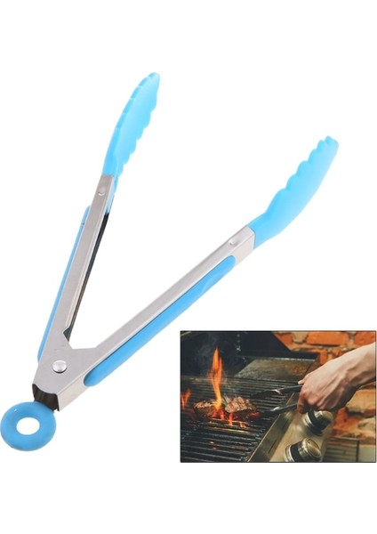 Silikon Mutfak Pişirme Salata Servis Barbekü Maşası Paslanmaz Çelik Saplı Gereç (Yurt Dışından) fiyatları
