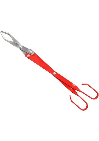 Kırmızı Stil Teenra Barbekü Karbon Fırın Kömür Maşası Paslanmaz Çelik Pense Plastik Saplı Barbekü Aracı Isıya Dayanıklı Güvenli Kullanım Klasörü Karbon Aracı (Yurt Dışından)